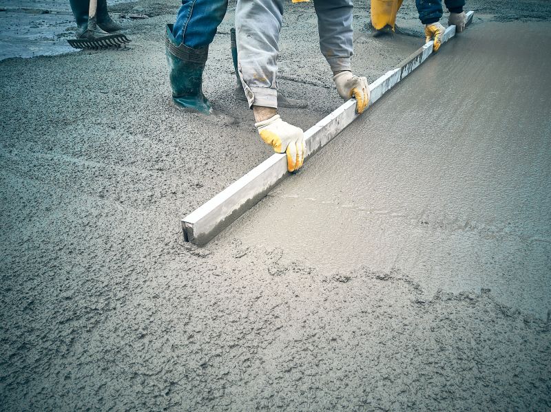 Concrete Slab Pouring