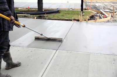 Finished Concrete Surface