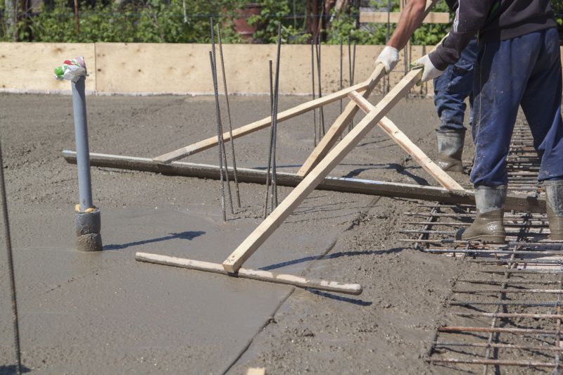 Concrete Slab Pouring